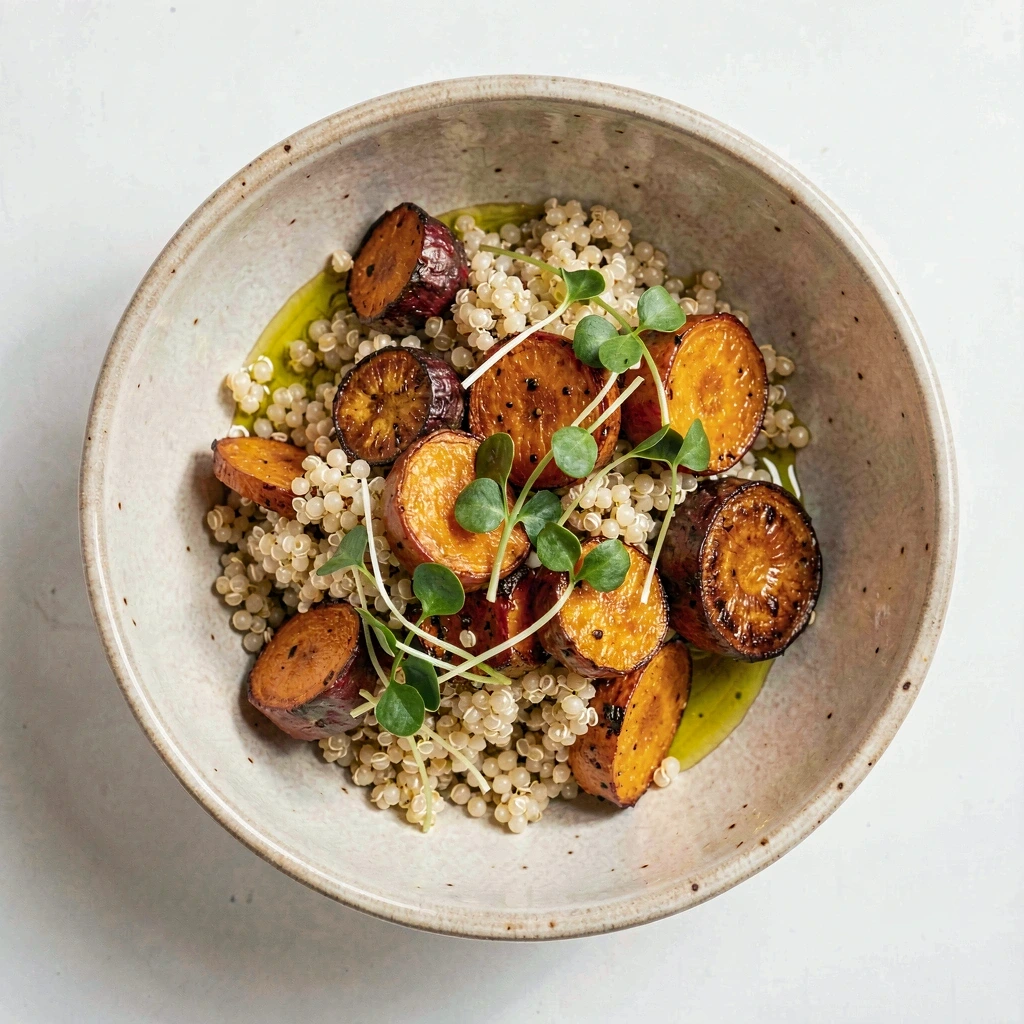 Balanced nutrient-dense meal